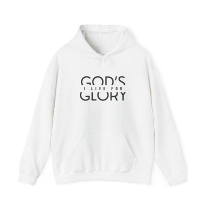 "I Live For God's Glory" Women's Heavy Blend™ Hooded Sweatshirt