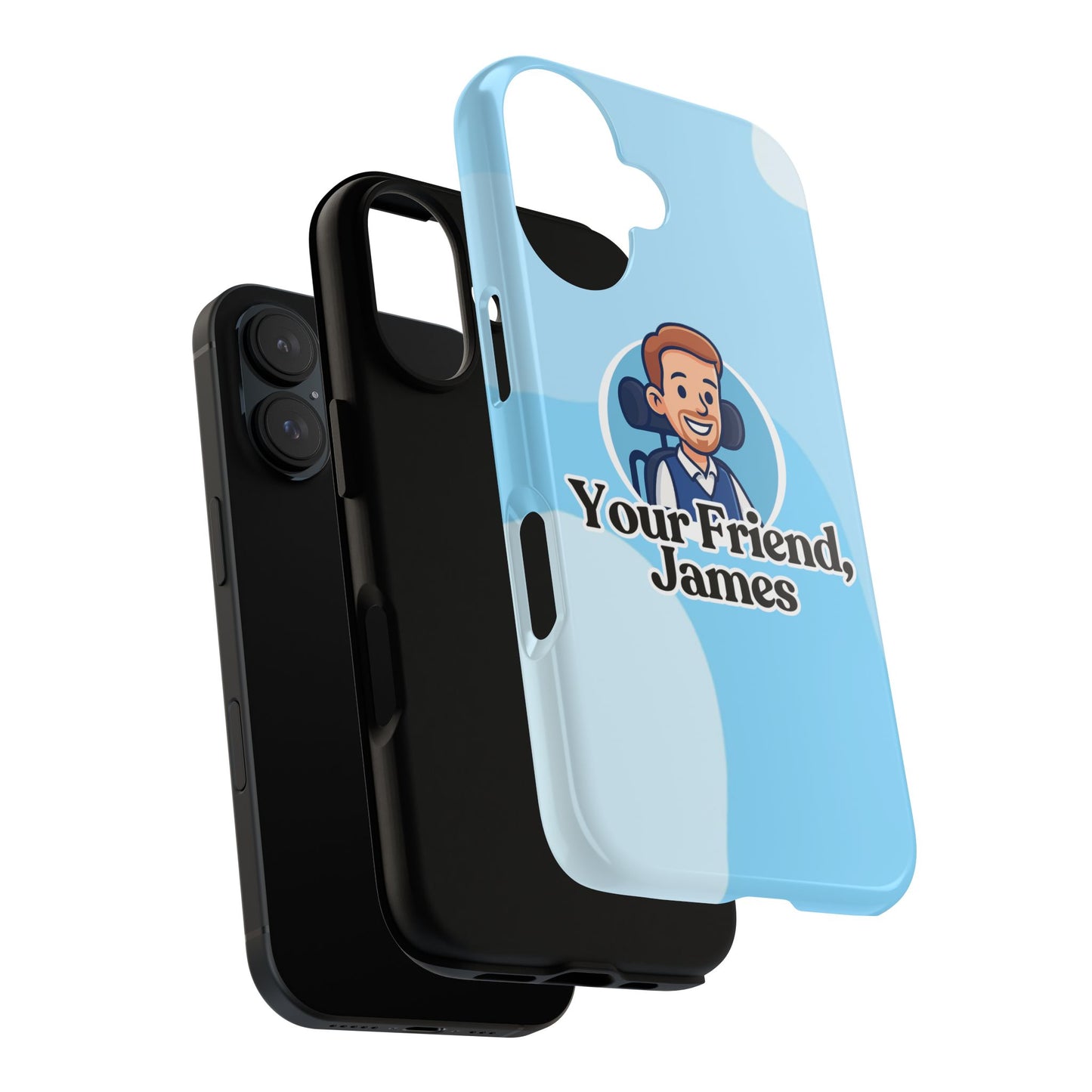 personalized phone case - your friend, james, custom mobile cover, gift for friends, cute phone accessory, fun design