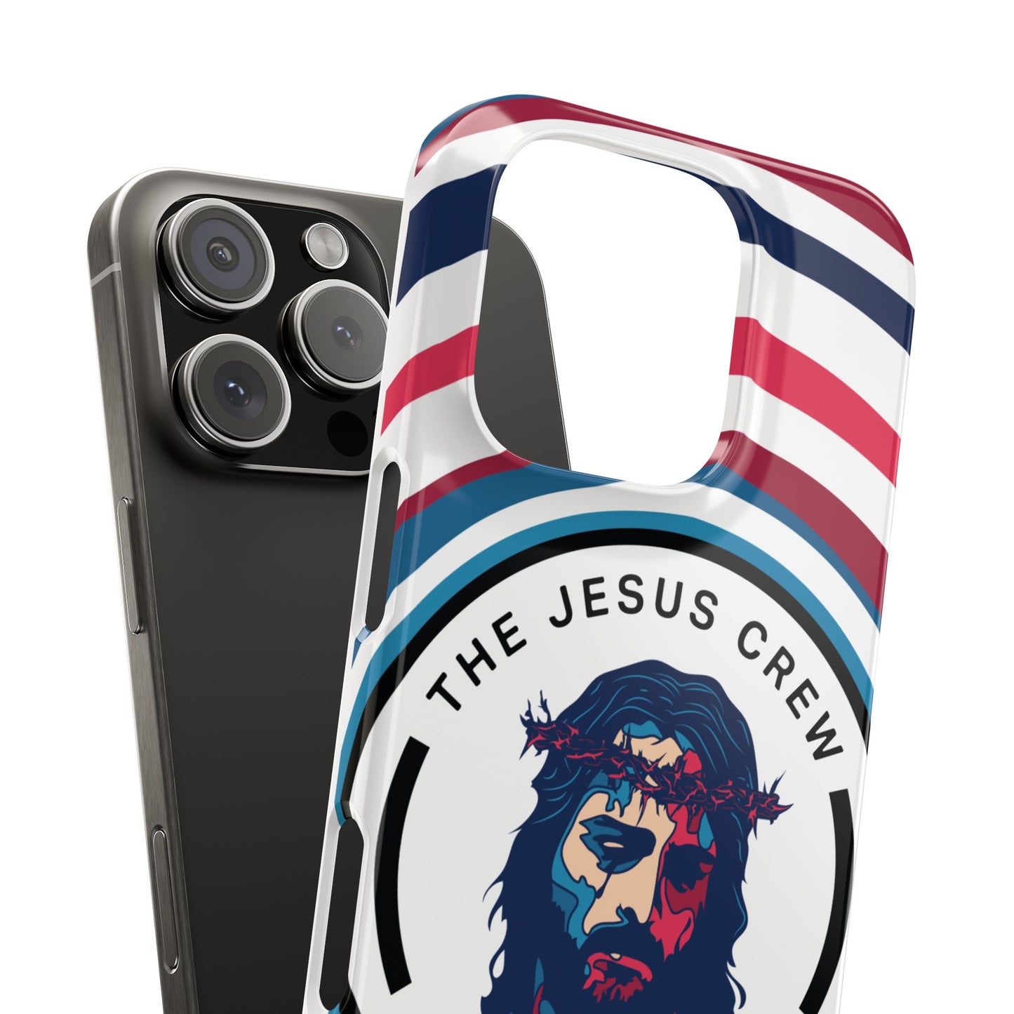 "the jesus crew" iphone 16-14 slim phone cases