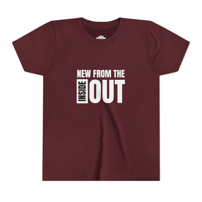 "New From the Inside Out" Boys Short Sleeve Tee