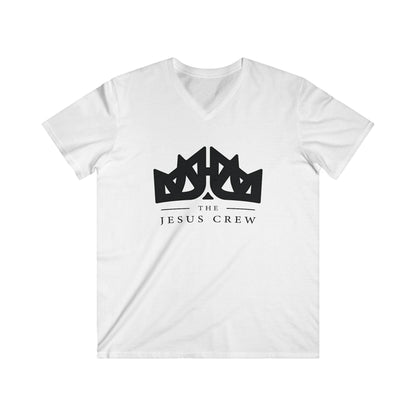 Men's Fitted V-Neck Short Sleeve Tee
