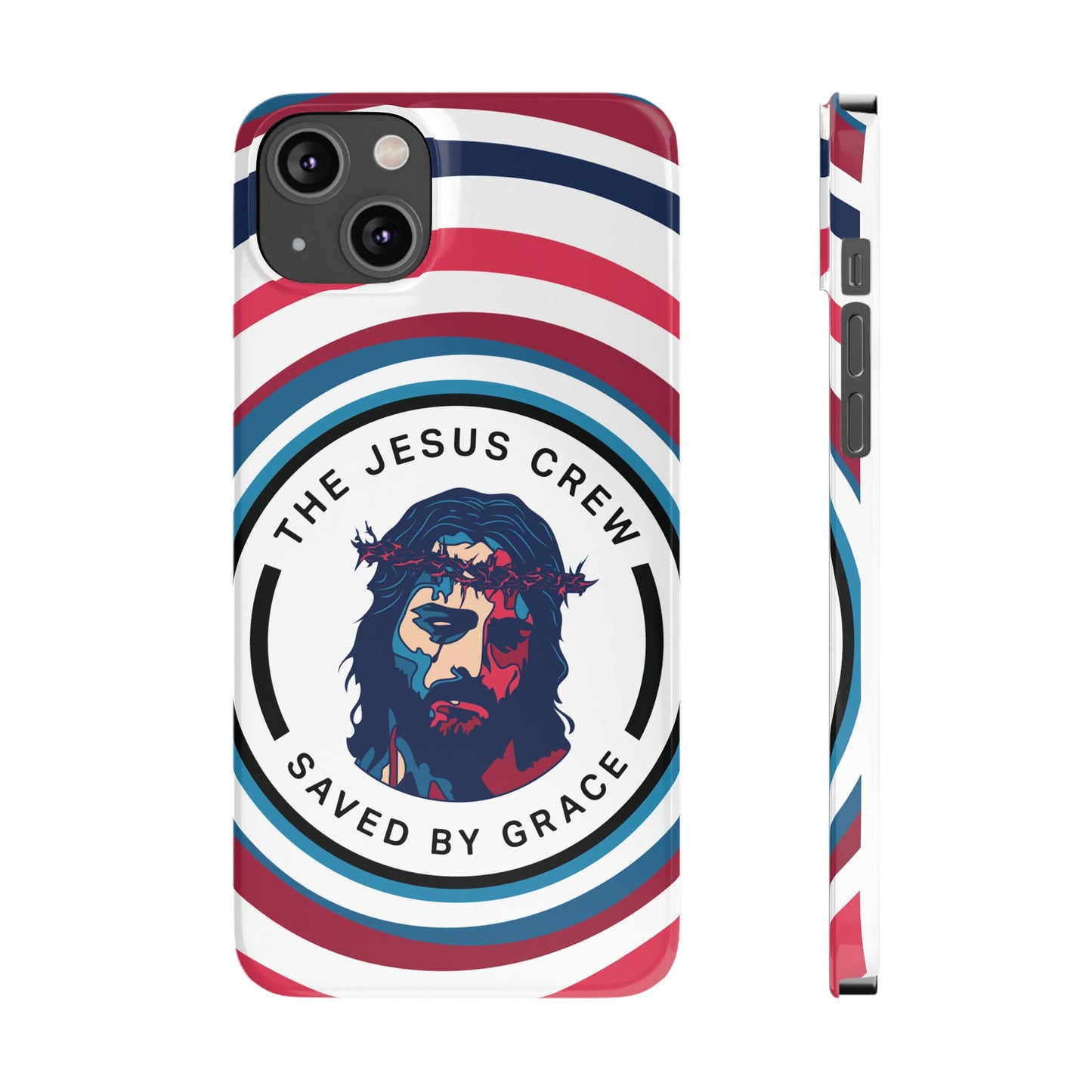 "the jesus crew" iphone 16-14 slim phone cases