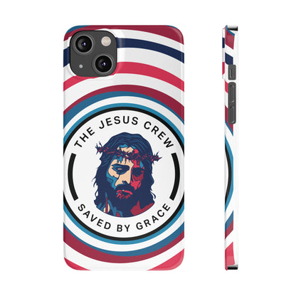 "The Jesus Crew" iPhone 16-14 Slim Phone Cases
