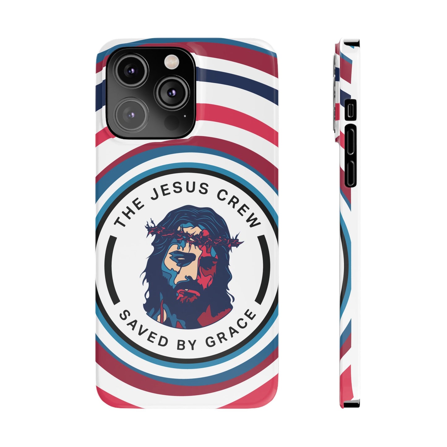 "the jesus crew" iphone 16-14 slim phone cases