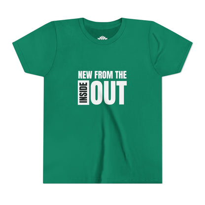 "New From the Inside Out" Boys Short Sleeve Tee
