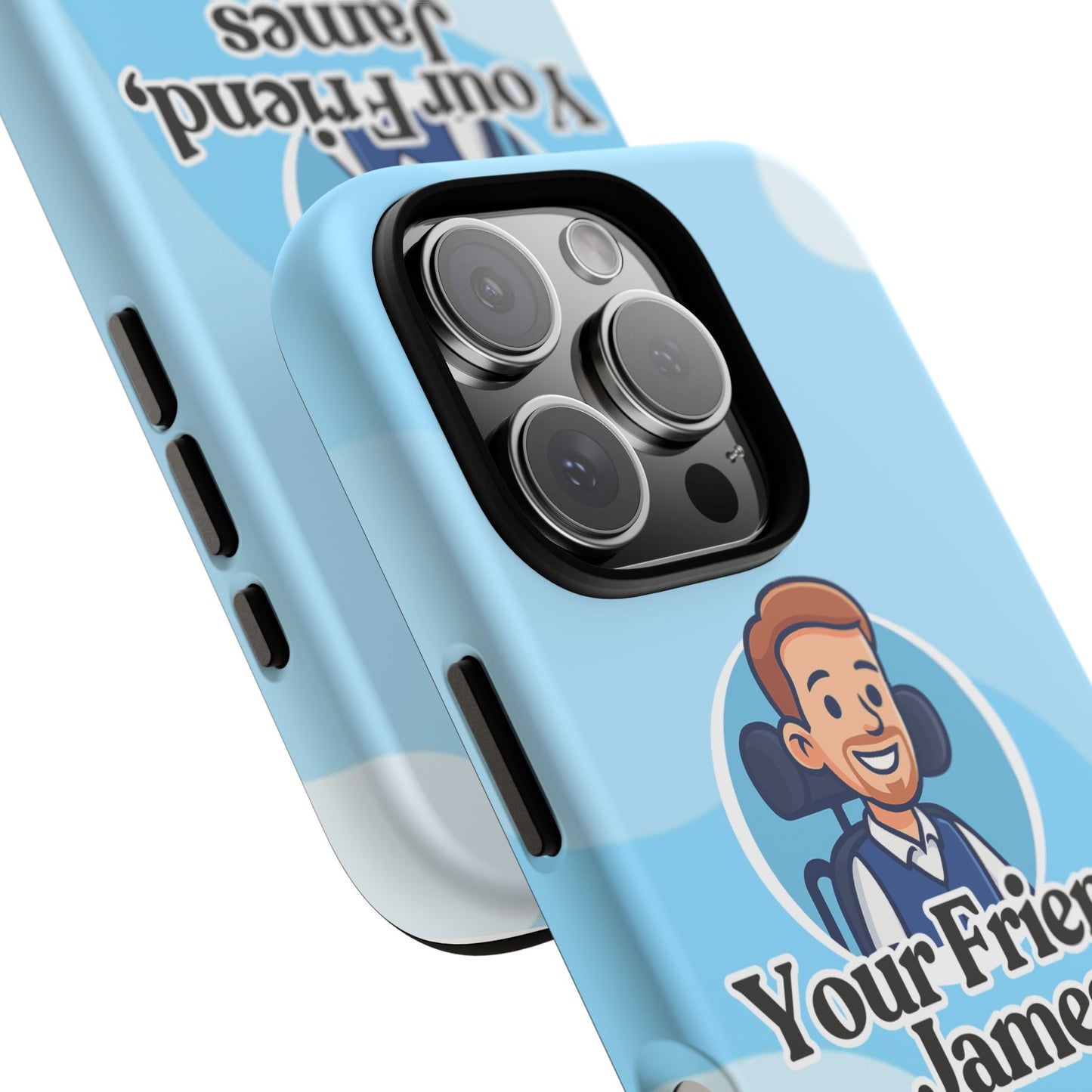 personalized phone case - your friend, james, custom mobile cover, gift for friends, cute phone accessory, fun design