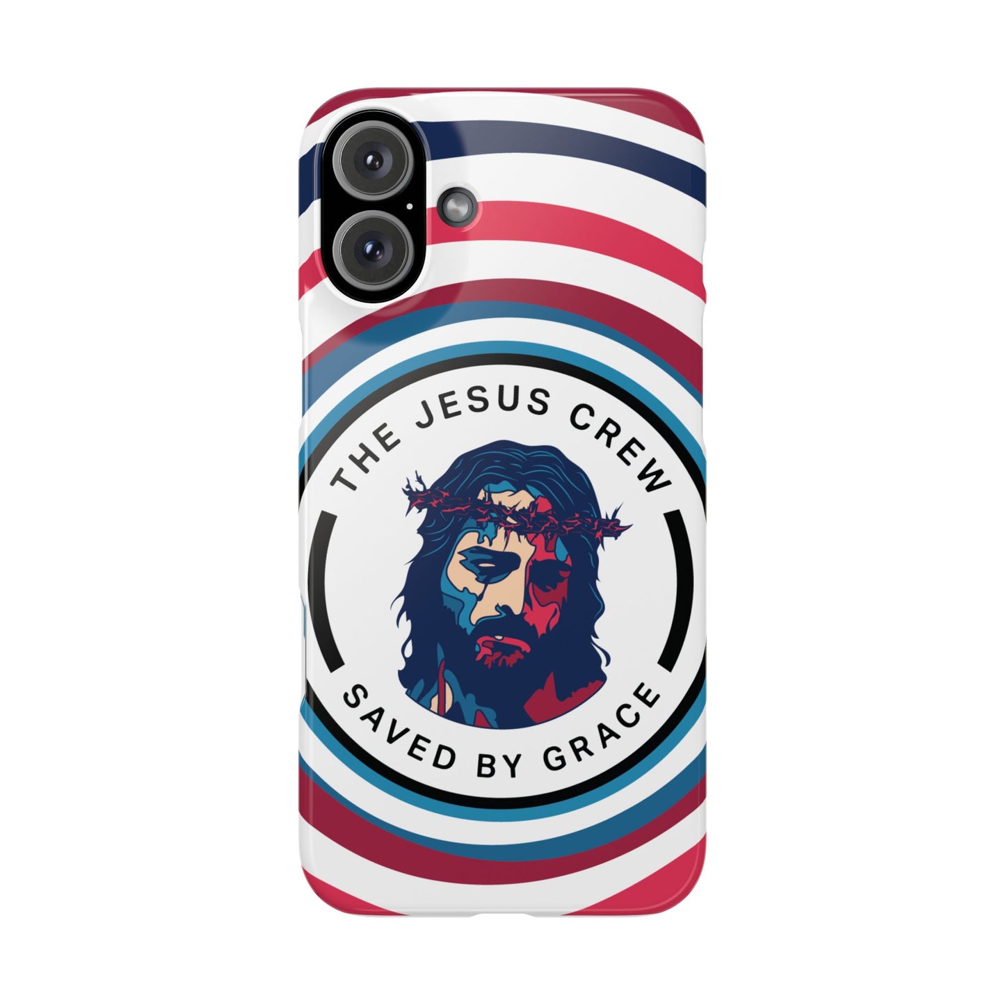 "the jesus crew" iphone 16-14 slim phone cases