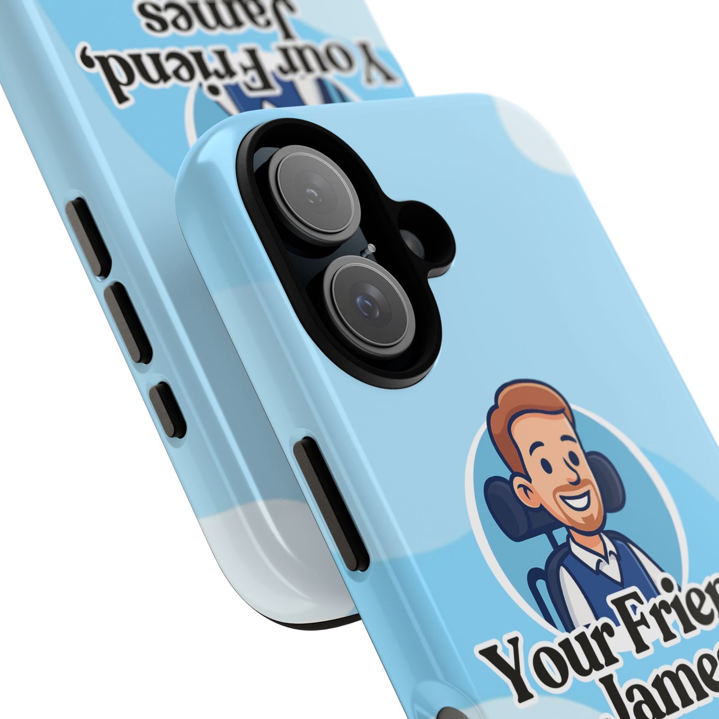 personalized phone case - your friend, james, custom mobile cover, gift for friends, cute phone accessory, fun design